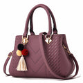 Elegant Handbag with Crossbody Strap