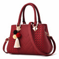 Elegant Handbag with Crossbody Strap